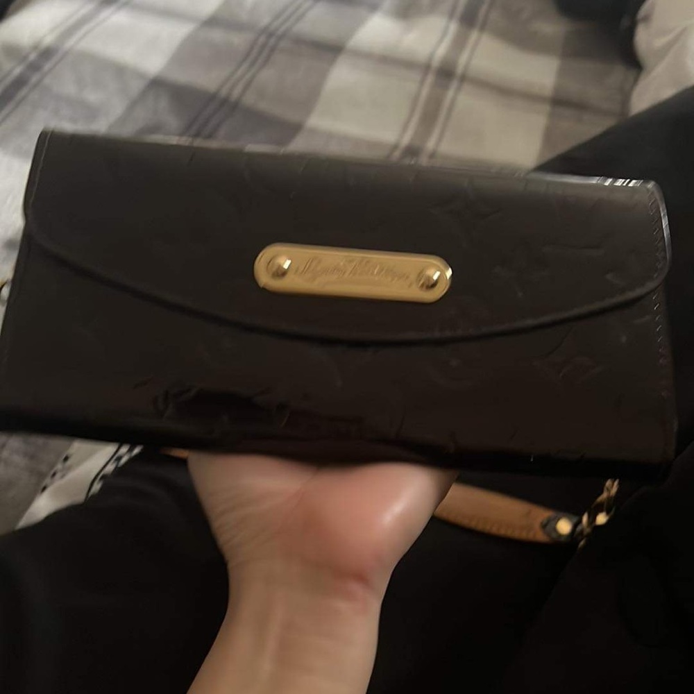 Louis Vuitton Amarante Vernis Sunset Boulevard Bag